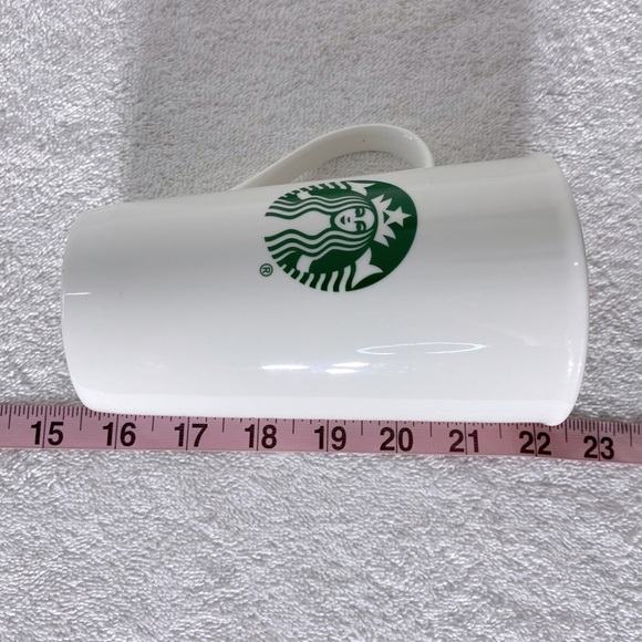 Starbucks Tall Cream Ceramic Coffee Cup Mug - Picture 2 of 8